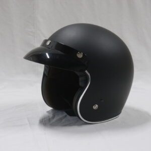 Casque noir visiere 59-60